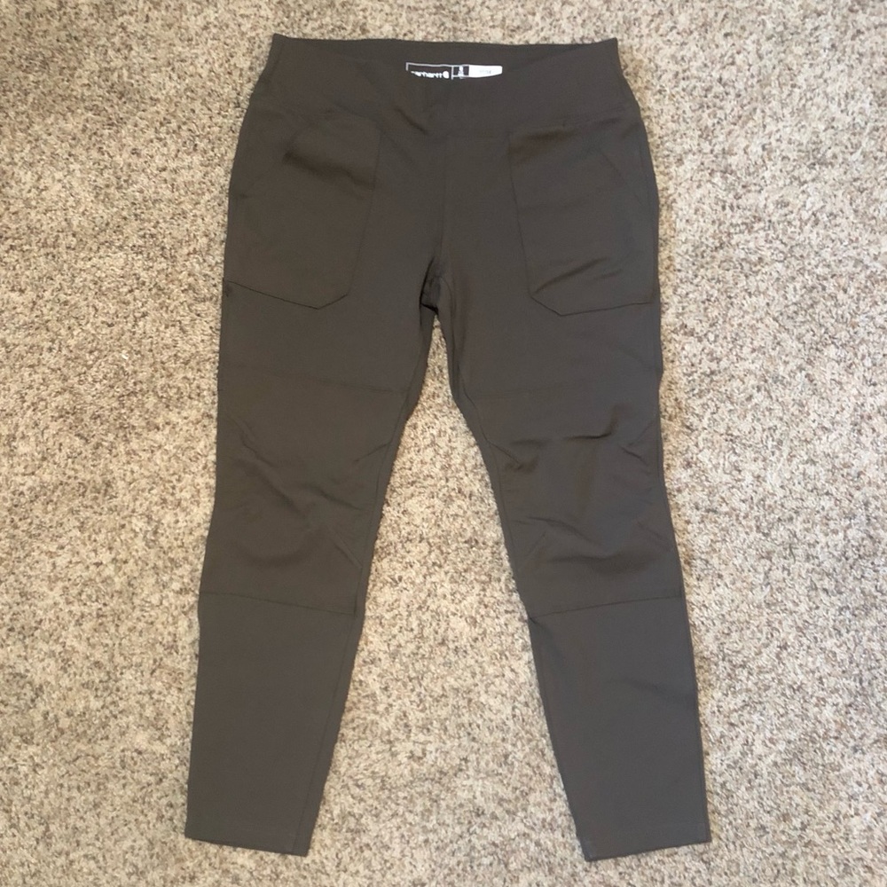 Women’s Carhartt Force Midweight Pocket Legging- M (8-10) Fitted. Short Length.